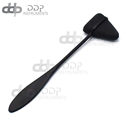 Tactical Black - Taylor Tomahawk Reflex Hammer for Neurological Examination - Ideal for Students, Nurses, Doctors, Medics, EMT and More
