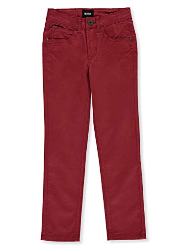 HUDSON Jeans Boy's Jagger Slim Straight in Ox Blood (Big Kids) Ox Blood 18 Big Kid