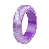 Velvet Costume from Trolls Purple Acrylic Chunky Cuff Bracelet