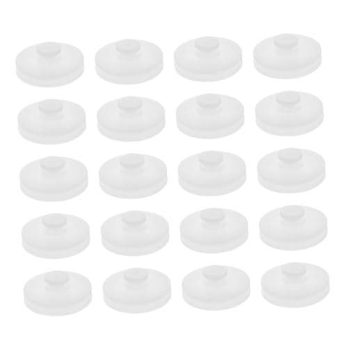 TOYANDONA 40 Pcs Dual Plastic Pulley Wheels for DIY Model Cars Robots and Airplanes Replaceable Mechanical Bearing Parts for Enhanced Load Capacity and Easy Installation