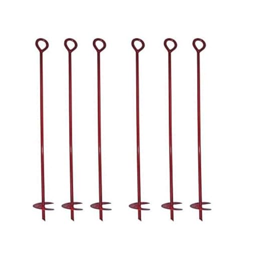 Best umbrella for putting into ground 30 Inches Heavy Duty Ground Auger Anchors