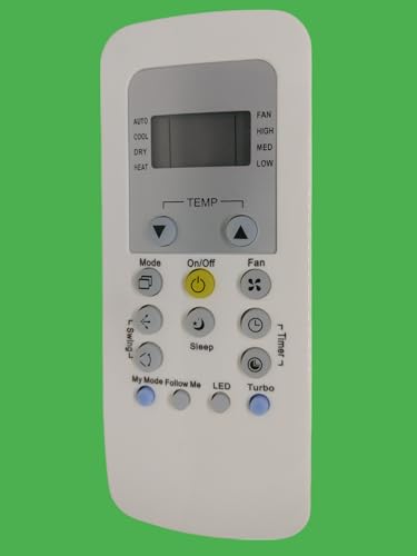 Image of AMAZOR Compatible /Replacement Carrier AC Remote Control - Suitable for 1 Ton, 1.5 Ton, 2 Ton Split & Window Air Conditioners (Exact Matching Remote Required) (Model 11 Same)