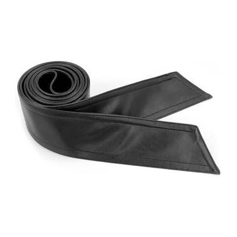 Inzegao Soft Leather Sash Belt Coat Accessory Cover