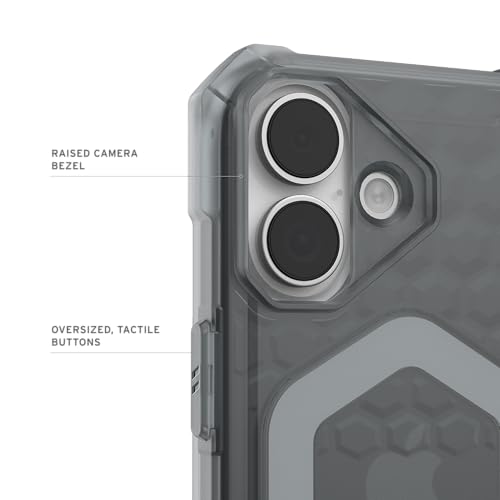 Image of Urban Armor Gear UAG Essential Armor Magnetic Compatible, Rugged Slim Sleek Shockproof Anti-Slip Military Grade Protective Case /Cover Designed for iPhone 17 (2025) - Ash