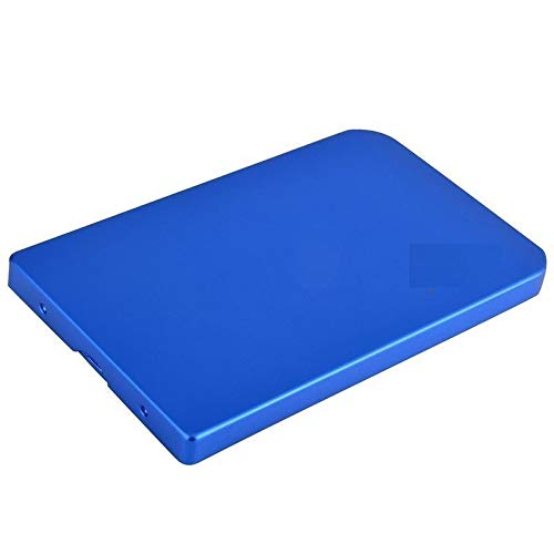 Caja externa para disco duro 2.5" SATA USB 2.0 azul miniatura 2