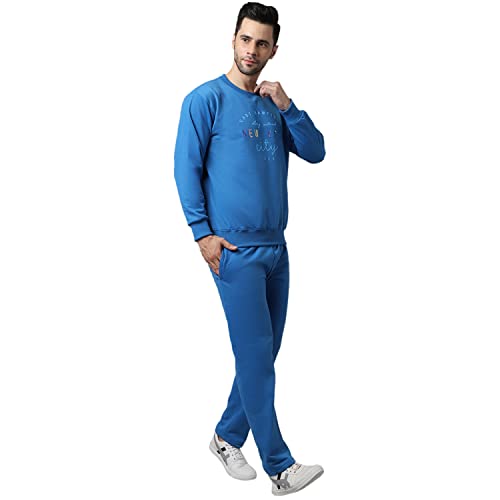 Image of Mack Jonney Fleece Printed Tracksuit Co-ord Set for Men-SW 44 LOWER 02-P