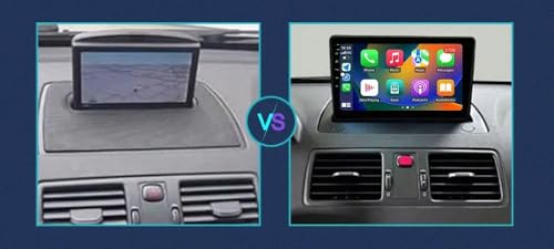 Autoradio con navegador GPS y Bluetooth manos libres compatible con Volvo XC90 2002-2014 2