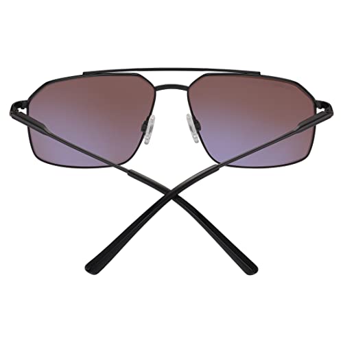 Image of Serengeti - Wayne Square Metal Sunglasses, Polarized, Men and Women, Made in Italy
