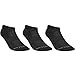 Artengo Tenis del bajo Calcetines RS 500 Tri-Pack - Negro Negro UK 5.5-8 - EU 39-42