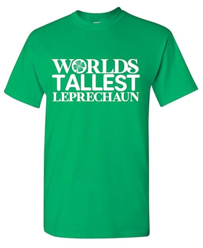 Tallest Leprechaun St Patricks Day Shirt for Men Funny T Shirt XL Irish2