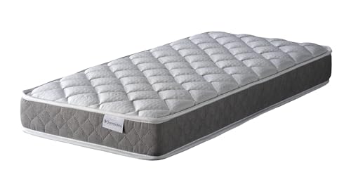 DORMIDEO Colchón Cuna viscoelástico BabyBed - Dos Caras higiénico, Transpirable y Antideslizante 70x140 cm