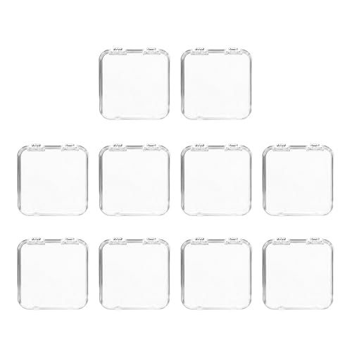 10pcs܂̃NAvXA[grWlXƃTXg[Ŵ߂̐ꂽP[XfBXvCAN{bNXvX