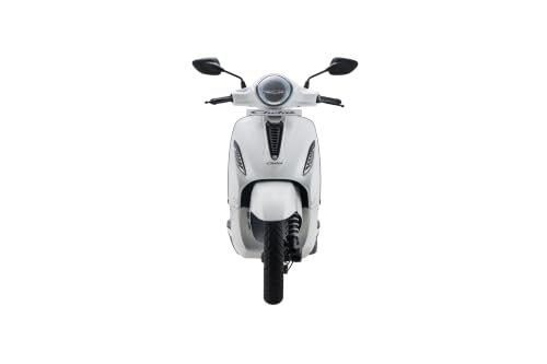 Image of Chetak C3001 by Bajaj Auto High Speed Electric Scooter with charger - Cyber White - Ex-Showroom