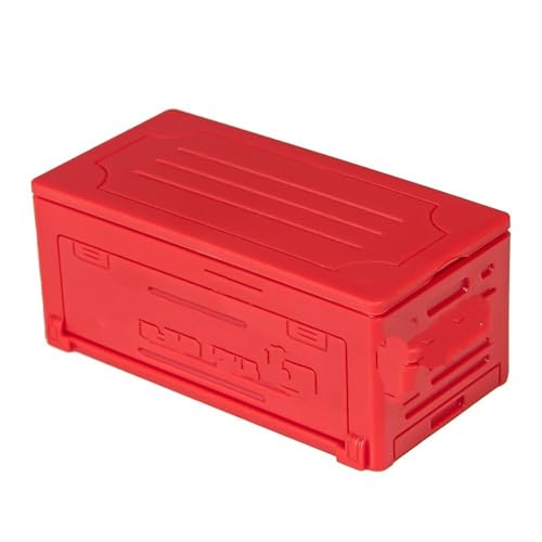 RC�C�����i For Axial For SCX10 II III For Traxxas For TRX4 D90 1/8 1/10 �L�����v�p�{�b�N�X �X�[�c�P�[�X �f�R���[�V���� RC�N���[���[�J�[(Red)