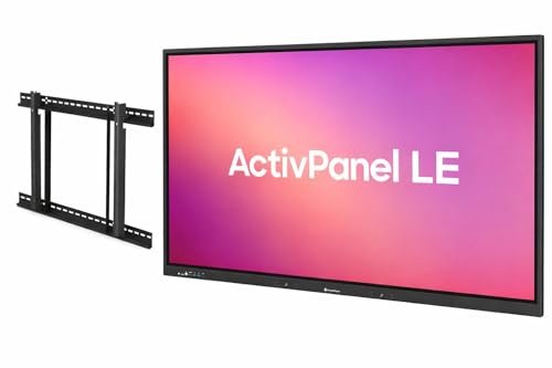 Image of Promethean ActivPanel LE 65 inch Digital Whiteboard + Wall Mount, 4K UHD, Interactive Display, Android OS, EDLA Certified, 3 Year Onsite Support