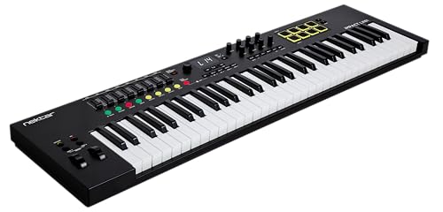 Nektar Impact LX61 mk3 MIDI Keyboard Controller | 61 Key Velocity-Sensitive Keyboard with DAW Integration, Pads, Faders, Encoders, Scale & Chord Mode, NKS Support, Compatible with Mac/PC - Image 2 thumbnail