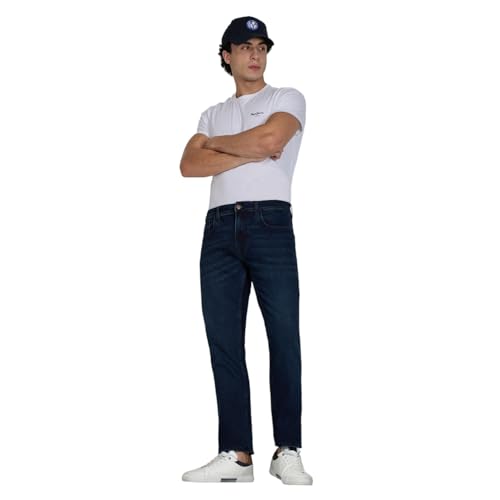 Image of Pepe Jeans Men's Jeans | Straight Fit | Mid Rise | Stretchable