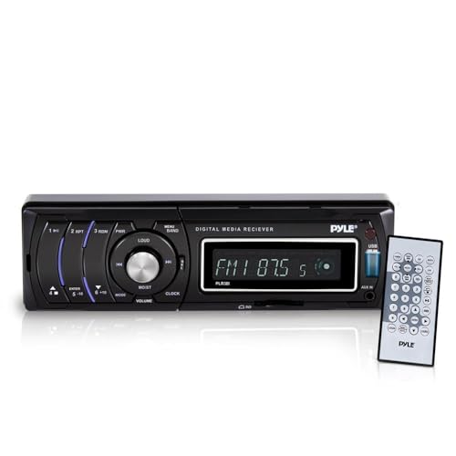 Radio para auto Pyle con pantalla y USB PLR38I miniatura 1