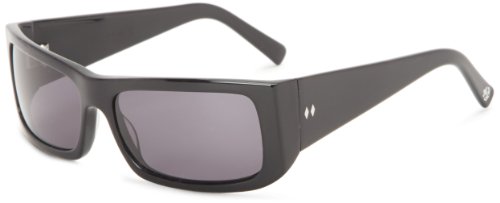 Tres Noir Men's Big Iron II Rectangular Sunglasses