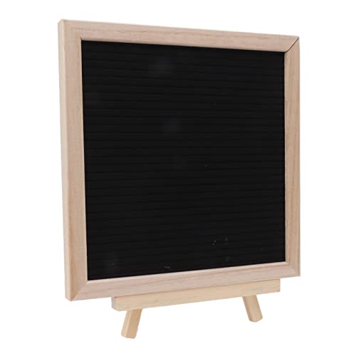 RASTKY Lavagna da Lettere in Legno di Feltro Intercambiabile con 340 Lettere per Incoraggiare la creatività e Celebrare Eventi per Adulti e Adulti, Legno di Pino, 24,9 X 24,9 Cm