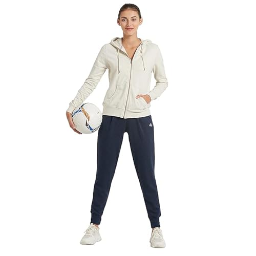 Image of Clotth Theory Women's Cotton Fleece Hooded Neck Sweatshirt | Hoodie Jacket with Kangaroo Pocket