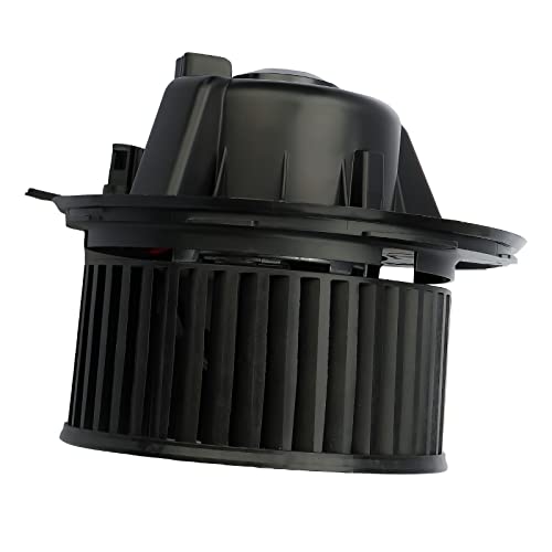 Image of IRONTEK 700182 HVAC Blower Motor with Fan Cage for 2006-13 for Audi A3, 2009-14 for Volkswagen CC, 2007-14 Eos, 2006-10 GTI Passat, 2005-14 Jetta, 2006-09 Rabbit, 2009-16 Tiguan 1K1819015E 615-58677