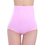 ✔Alta Calidad Cómoda Algodon: Bragas algodon moderar barriguita apoyo, extremadamente suave y transpirable