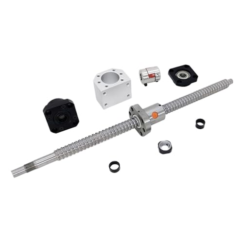 Vis à billes sfu1610 de 965mm avec écrou complet et supports de guidage fk12 ff12
