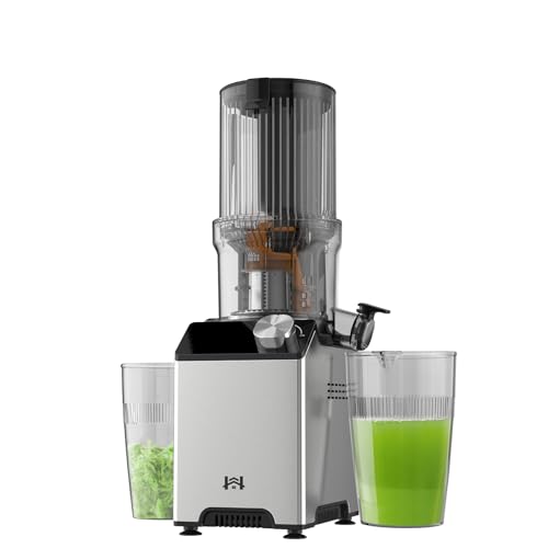 WHUTO Cold Press Juicer, Juicer Machines with 4.35'' Wide Feed