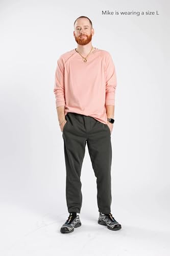 Adult Chemo Chest Port Snap Access Long-Sleeve Tee Shirt3