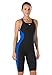 Produktbild Speedo Powerplus Damen Badeanzug mit Kniehaut, Damen, Badeanzug, WTEAMPWRPLUSKNEESKINSOLID1PCA, Schwarz/Saphir, 152