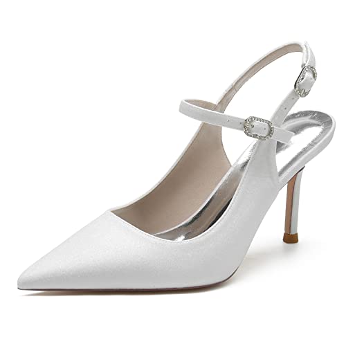 Chaussures de mariage mariée escarpins d'été pour soirée chic en plein air