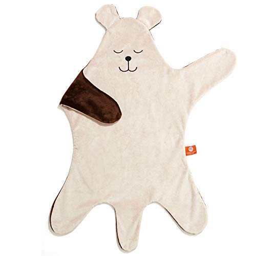 Modern Cuddle Cozy Minkie 36" Snuggly Soft Plush Play Mat for Baby