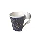Produktbild Villeroy und Boch - NewWave Stars Becher mit Henkel, formschöne Tasse mit Zwilling-Motiv, Premium Porzellan, spülmaschinengeeignet, weiß/blau, 300 ml