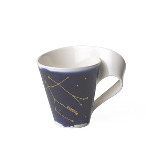 Villeroy & Boch 10-1616-5815 NewWave Stars Asa Elegante Taza con Motivo de Géminis, Porcelana, Apta para lavavajillas, Blanco/Azul, 300 ml | Ya disponible en tu tienda friki favorita! En mundofriki.es! Villeroy & Boch 10-1616-5815 NewWave Stars Asa Elegante Taza con Motivo de Géminis, Porcelana, Apta para lavavajillas, Blanco/Azul, 300 ml | Ya disponible en tu tienda friki favorita! En mundofriki.es!