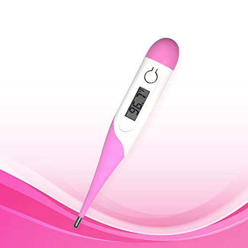 Personal Thermometer for Babies, Kids & Adults | Oral Thermometer for Fever | Medical Thermometer with Fever Alert | Memory Recall | C/F Switchable | Rectum Armpit Reading Thermometer
