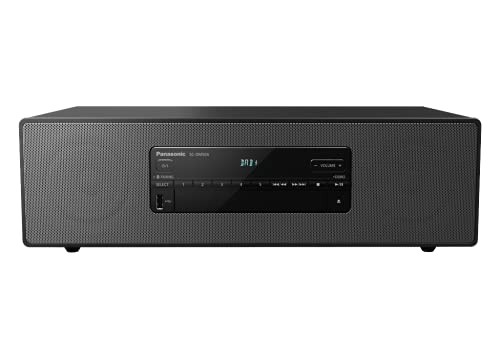 Panasonic SC-DM504EG-K Micro HiFi in schwarz (40 Watt RMS, Digital DAB+, CD, UKW, Bluetooth, USB, AUX)