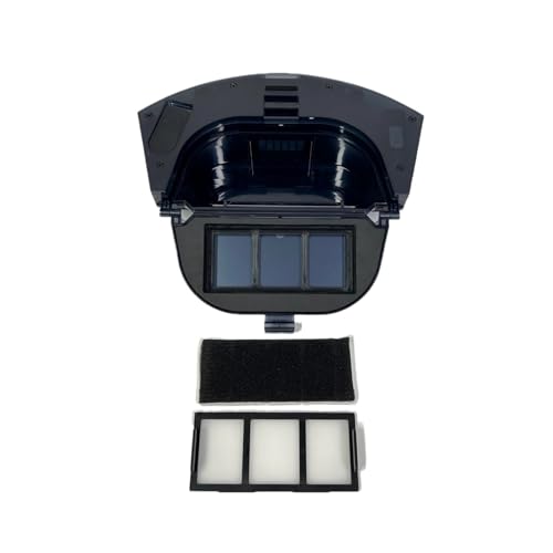 XBTNCYFE Contenedor De Basura con Depósito De Agua 2 En 1 Y Filtro HEPA. Compatible con Proscenic M8 Pro Ultenic T10 Pro. Accesorios For Aspiradoras
