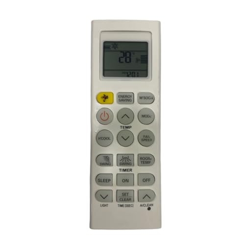 Image of Upix AC Remote No. 36A (No Backlight), Compatible /Replacement for LG AC Remote Control (Exactly Same Remote Will Only Work)