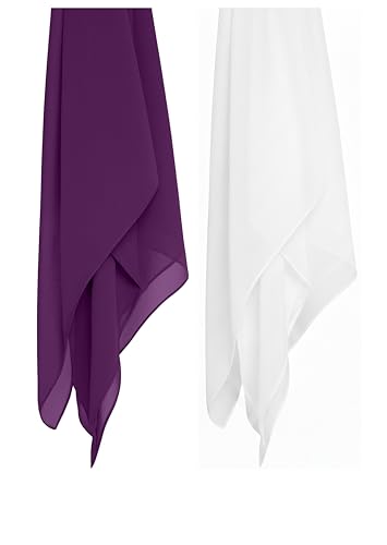 Image of Premium Georgette Hijab for Women, Lightweight and Breathable | 180x70 cm