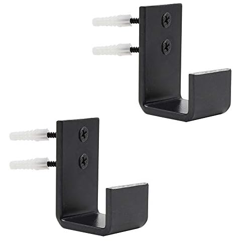 ZEKOO Sliding Barn Door Hardware Door Bottom Floor Guide Wall Guide with Screws (2 PCS) Cover