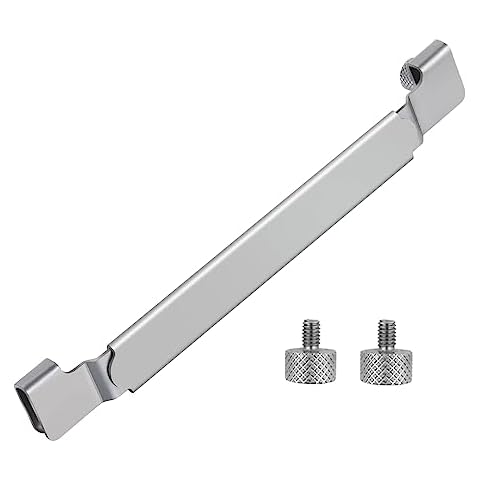 Griddle Spatula Holder, Adjustable Stainless Steel Grill Tool Hold Rack for Blackstone, Camp Chef, Royal Gourmet (Silver) Cover