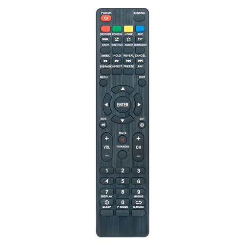 VINABTY Telecomando di sostituzione compatibile con Akai TV AKTV5537S AKTV5836S