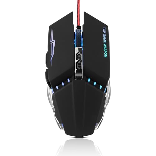 Guiheng Wired Gaming Mouse, Optical USB Mice for...
