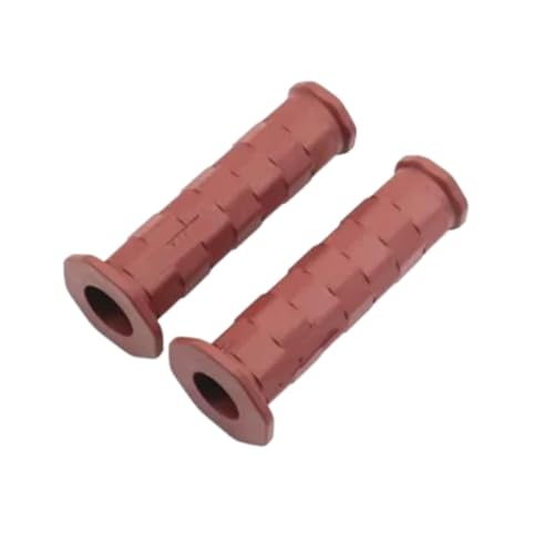 Poignée guidon moto 22mm marron et noir idéale pour les trajets urbains quotidiens