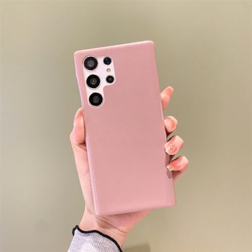 Coque PC dur Samsung S21 Plus ENILSA ultra mince rose bonbon