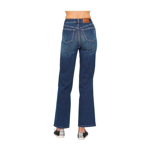 Judy Blue High Rise Tummy Control Straight Jeans3