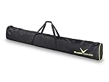 Maße (L/B/H): 190/13/30 cm; Black Crevice Skitasche, schwarz/gelb, 190 x 13 x 30 cm, 74 Liter, BCR151005-2