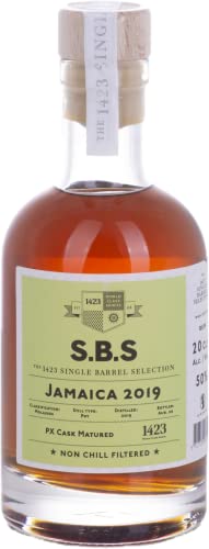 1423 S.B.S JAMAICA PX Sherry Cask Matured 2019 50% Vol. 0,2l Cover