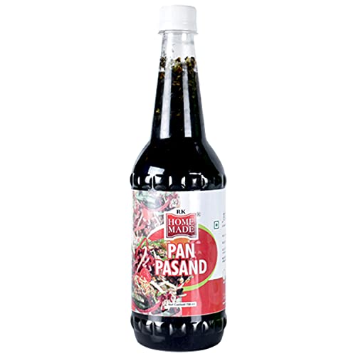 Image of RK Home Made Natural Syrup Pan Pasand Syrup | Concentrated Syrup & Squash | 750ml | Gluten-Free, 100% Vegan & Low Fat | Perfect Drink for Parties, Picnics & Road Trips
